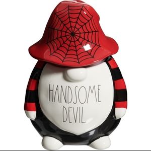 NIB Rae Dunn Handsome Devil Gnome Canister! SALE ALERT!!!!!!!!!!!!